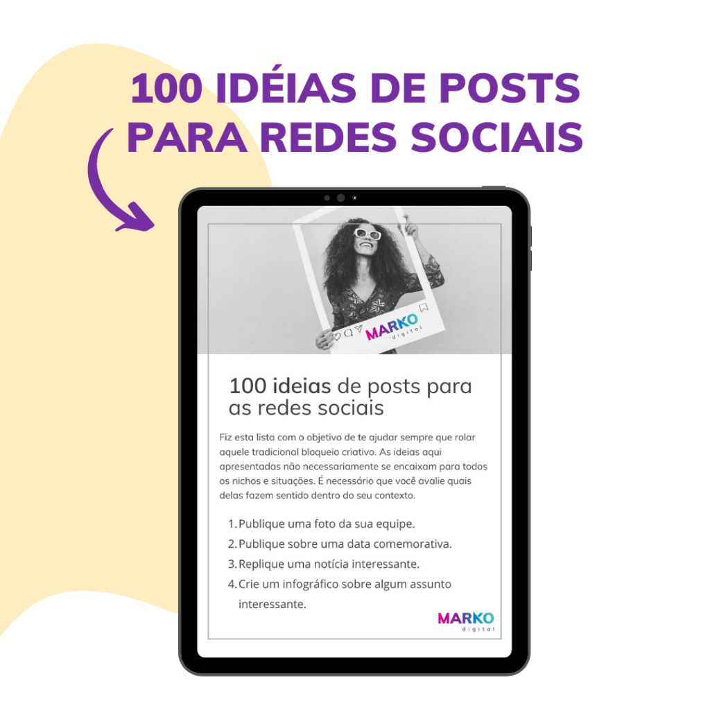 100 Idéias de posts para redes sociais (1)